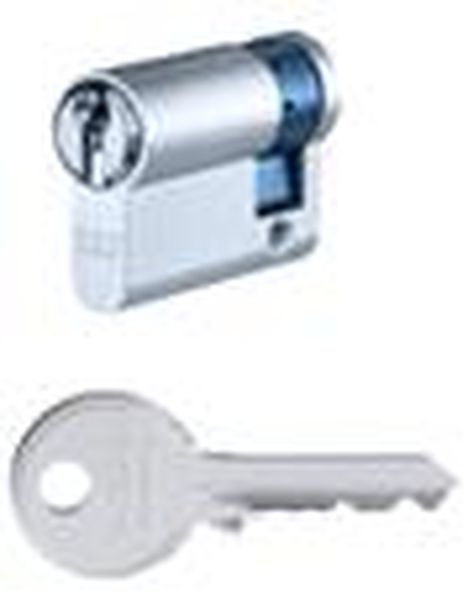 Цилиндр профильный 10/30 мм ключ/ключ Dorma 3 ключа односторонний 160F